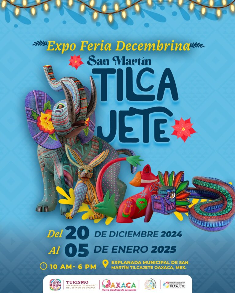 Expo Feria Decembrina en San Martín Tilcajete